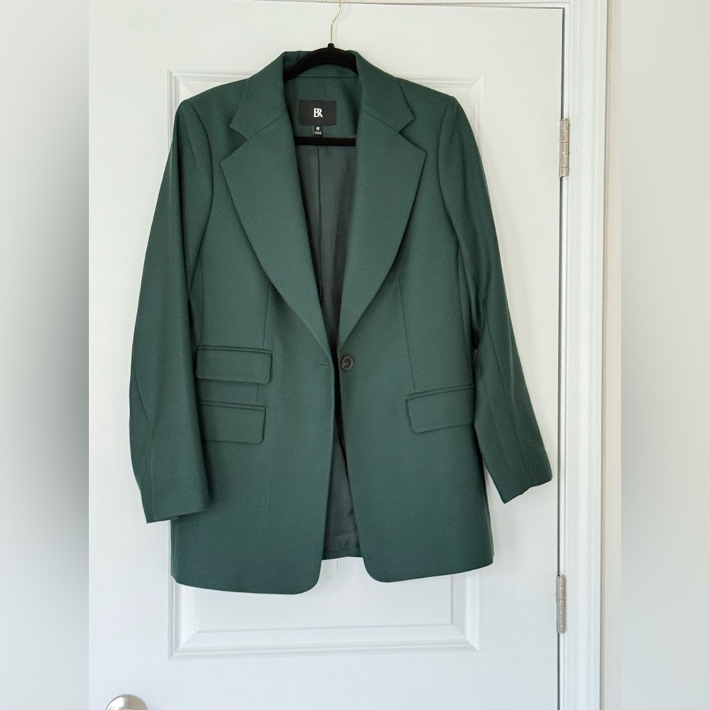 Banana Republic Lido Sculpted Italian Wool Blazer